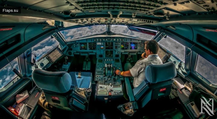 Удивительные фотографии из кабины пилота