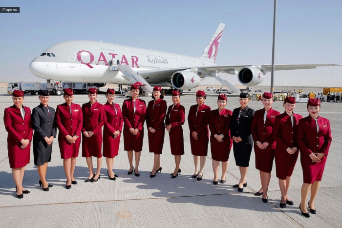 Qatar Airways заняли 4 место рейтинга Jacdec